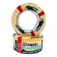 Скотч двосторонній BLUE DOLPHIN на тканинній основі 50ммх25м 05-3-03